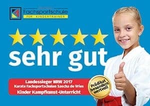 auszeichnung Auszeichnung als Landessieger NRW 2017