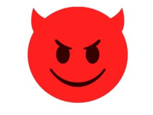 teufelemoji teufel emoji was grinst