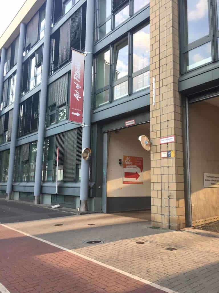 Einfahrt Köln